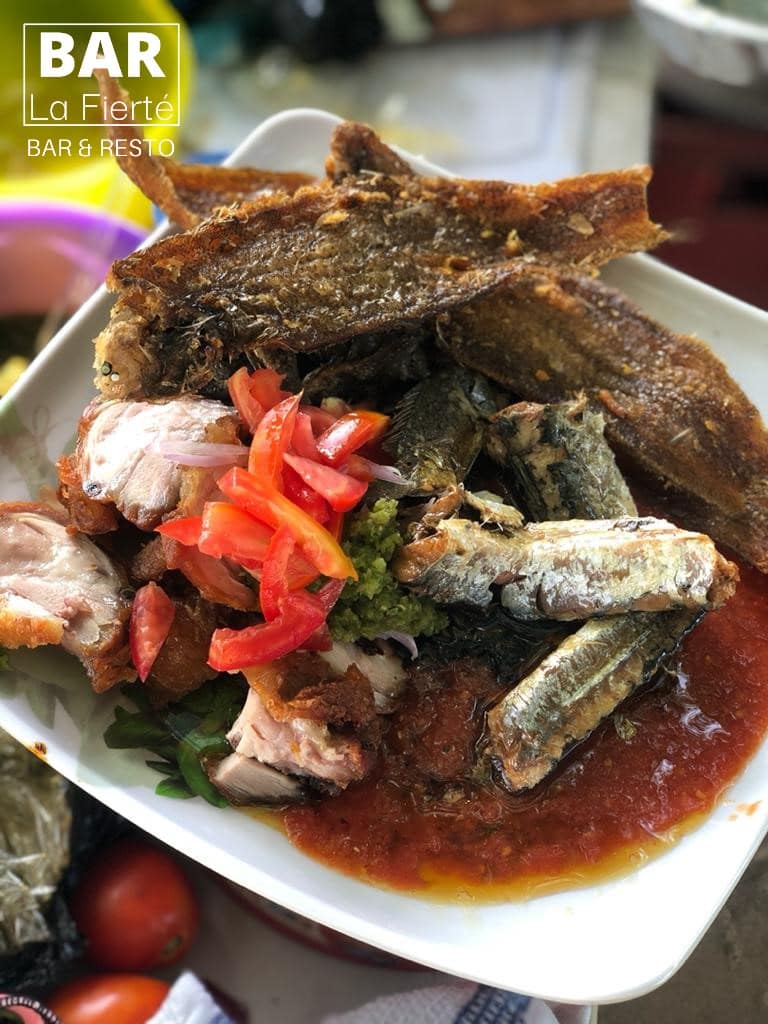 Khom kanami sardine au Restaurant Bar La Fierté Lomé